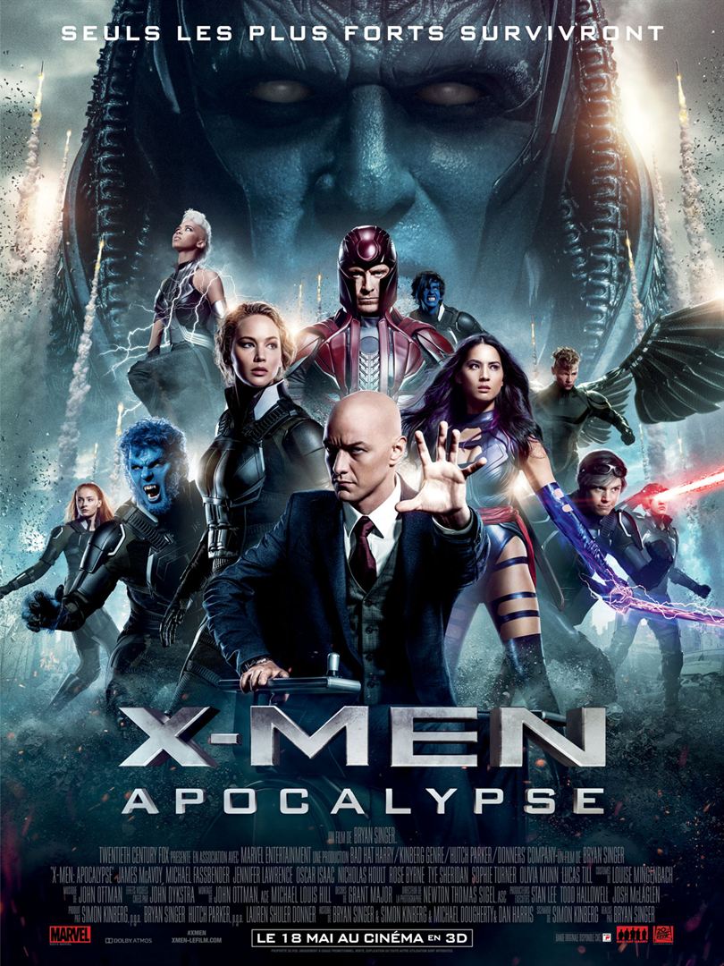 X Men Apocalypse fiche film