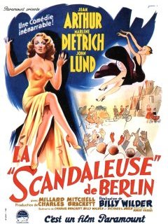 La scandaleuse de Berlin - Billy Wilder - critique