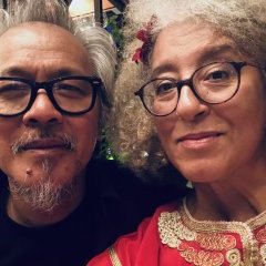 Avec Lav Diaz de passage à Paris le 16 décembre 2025