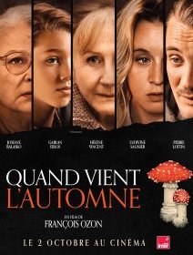 Quand vient l'automne - François Ozon - critique