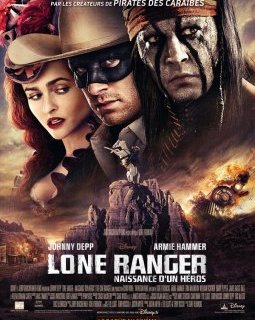 Lone Ranger : affiche française du nouvau Johnny Depp