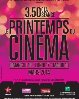 Le printemps du cinéma 2014, c'est parti