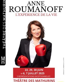 Anne Roumanoff au théâtre des Mathurins à Paris