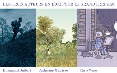 Emmanuel Guibert, Catherine Meurisse et Chris Ware en lice pour le Grand Prix d'Angoulême 
